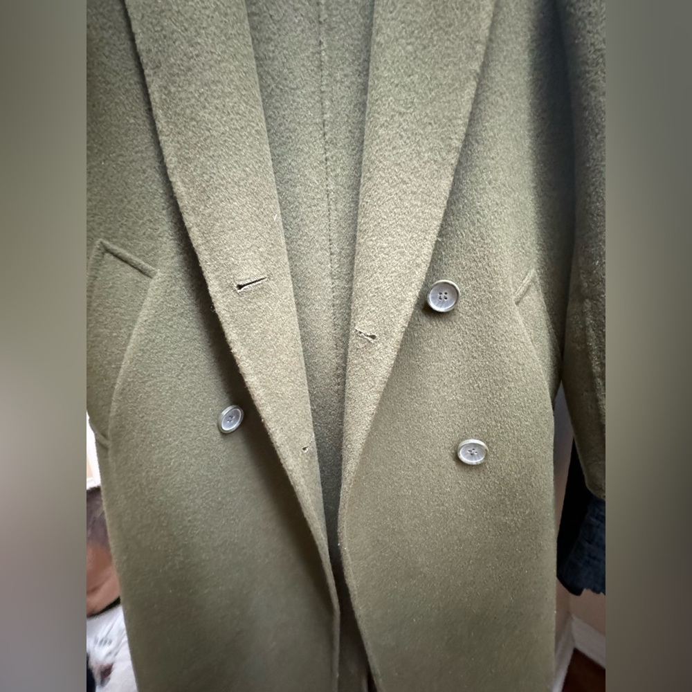 Wilfred Olive Trench Coat - Picture 2 of 8